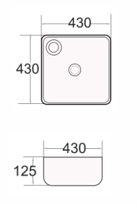 CHẬU LAVABO ĐẶT BÀN KRAMER KL-210