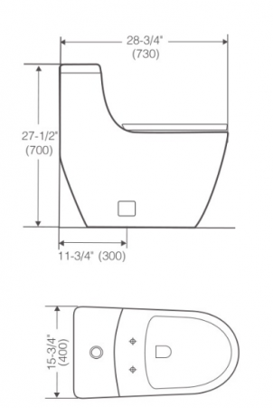 BỒN CẦU 1 KHỐI GEBERIT KRAMER KB-8310