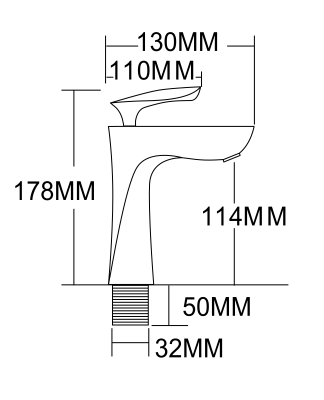 VÒI LAVABO NÓNG LẠNH KRAMER KF-0151J