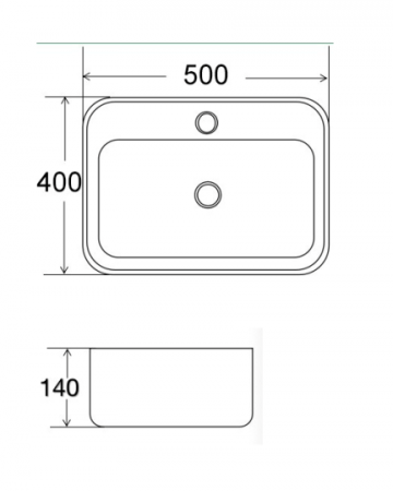 CHẬU LAVABO ĐẶT BÀN KRAMER KL-1478