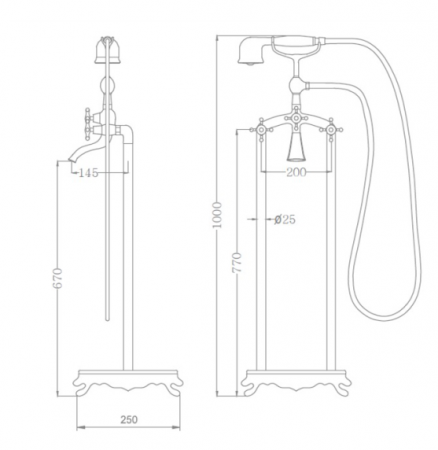 SEN BỒN TẮM NẰM ĐẶT SÀN KRAMER KD-38RG