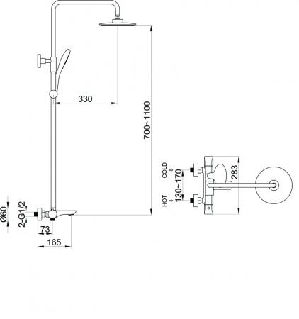 SEN TẮM CÂY NHIỆT ĐỘ KRAMER KS-7112