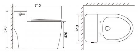 BỒN CẦU 1 KHỐI KRAMER KB-853