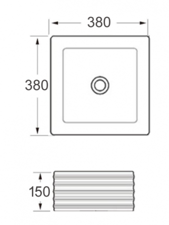 CHẬU LAVABO ĐẶT BÀN KRAMER KL-8856