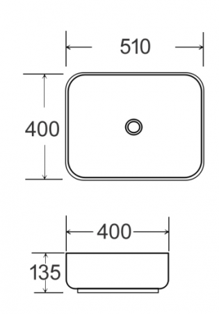 CHẬU LAVABO ĐẶT BÀN KRAMER KL-323