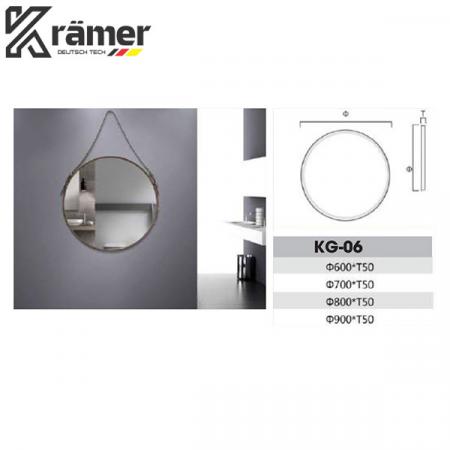 GƯƠNG NHÀ VỆ SINH TRÒN DÂY TREO KRAMER KG-06