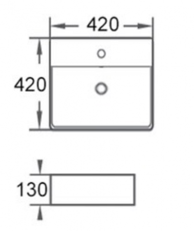 CHẬU LAVABO ĐẶT BÀN KRAMER KL-1060