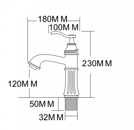 VÒI LAVABO NÓNG LẠNH KRAMER KF-4151