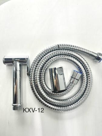 VÒI XỊT ĐỒNG MÀU BẠC KXV-12