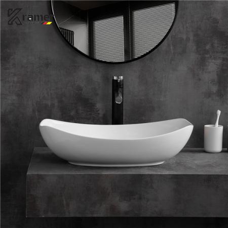 CHẬU LAVABO ĐẶT BÀN KRAMER KL-543W